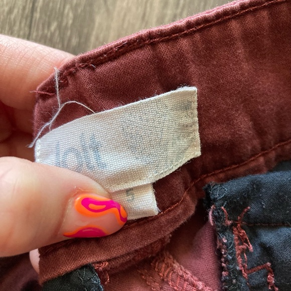 Jolt Junior Girl’s Burnt Orange Cargo Style Pants Sz 5 / 27 - Picture 2 of 3